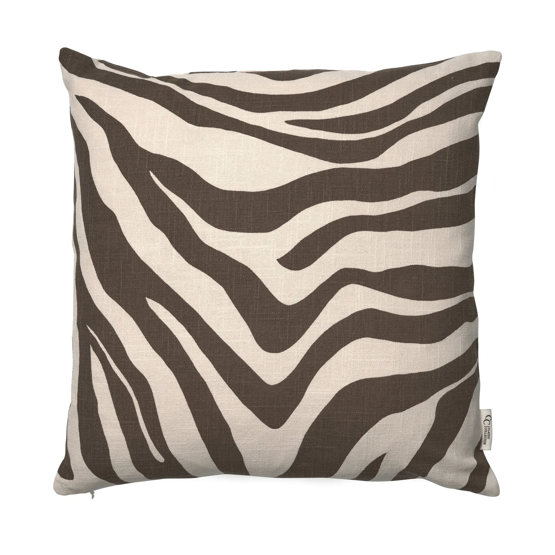 Savannah κάλυμμα μαξιλαριού, Brown-off white, 50x50 εκ. Classic Collection