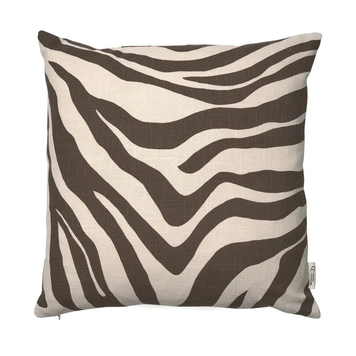 Savannah κάλυμμα μαξιλαριού - Brown-off white, 50x50 εκ. - Classic Collection