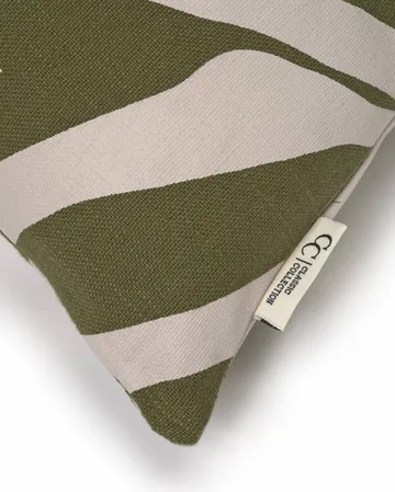 Savannah κάλυμμα μαξιλαριού - Green-off white, 50x50 εκ. - Classic Collection