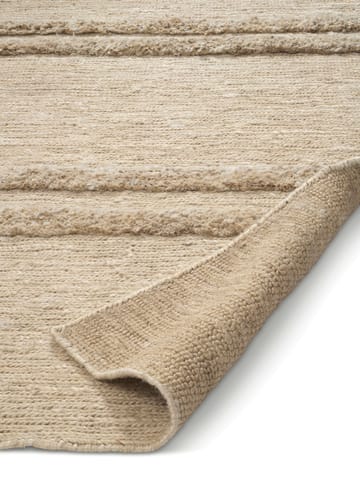 Χαλί, Soumak, από γιούτα 250x350 εκ - Ιβουάρ - Classic Collection