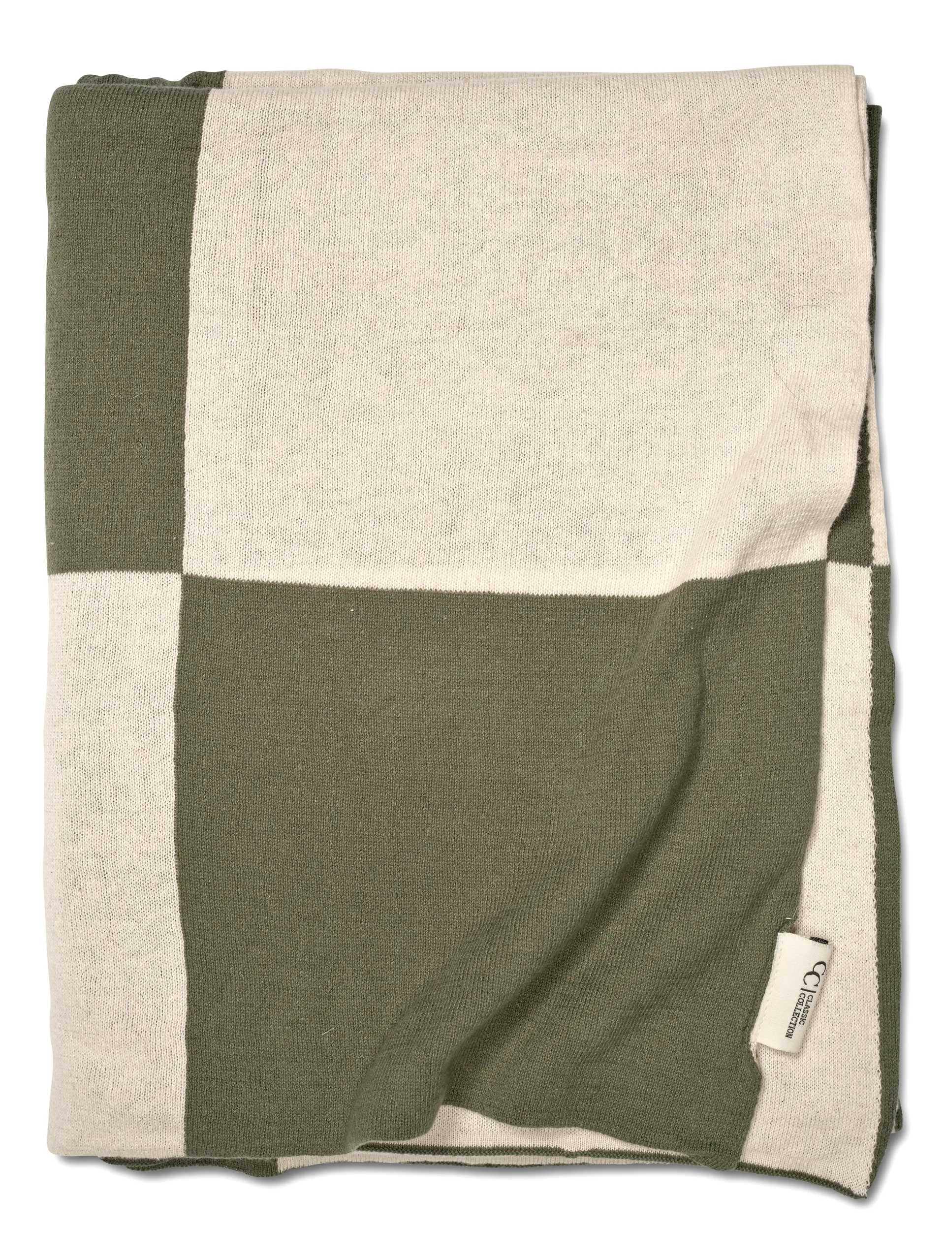 Ριχτάρι Square 130x170 cm, Πράσινο Classic Collection