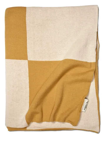 Ριχτάρι Square 130x170 cm - Κίτρινο - Classic Collection