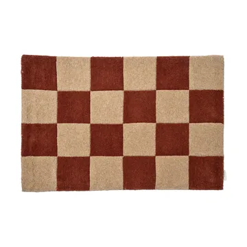 Square χαλάκι εισόδου - Brown-natur, 60x90 cm - Classic Collection