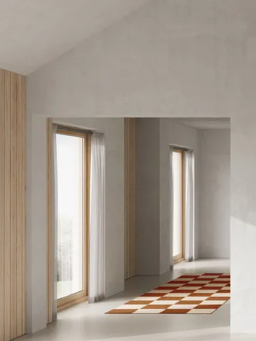 Square διάδρομος - Brown-natur, 80x200 εκ. - Classic Collection