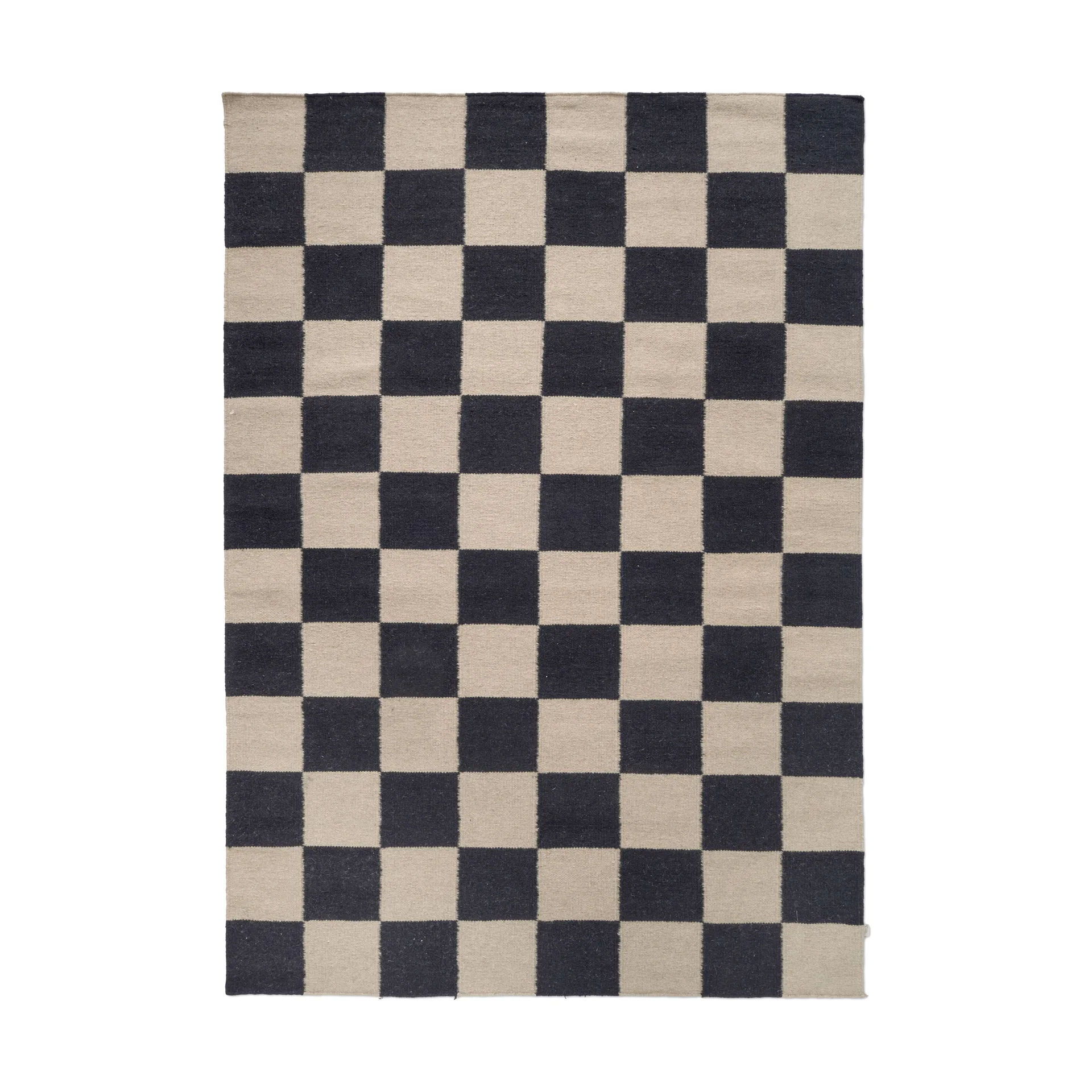 Χαλί Squares, Μαύρο-μπεζ, 250x350 cm Classic Collection