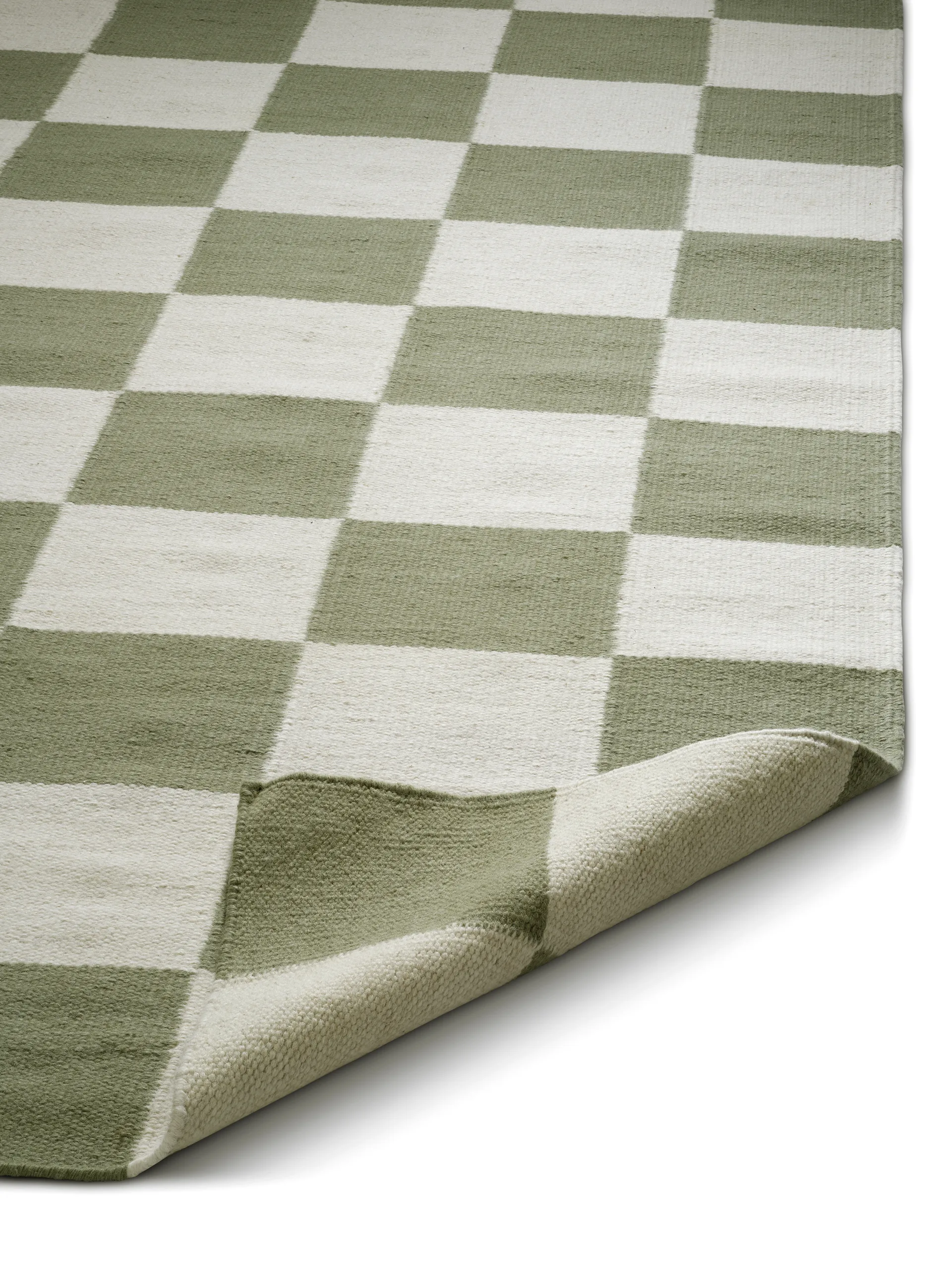 Χαλί Squares, White-green, 300x400 cm Classic Collection