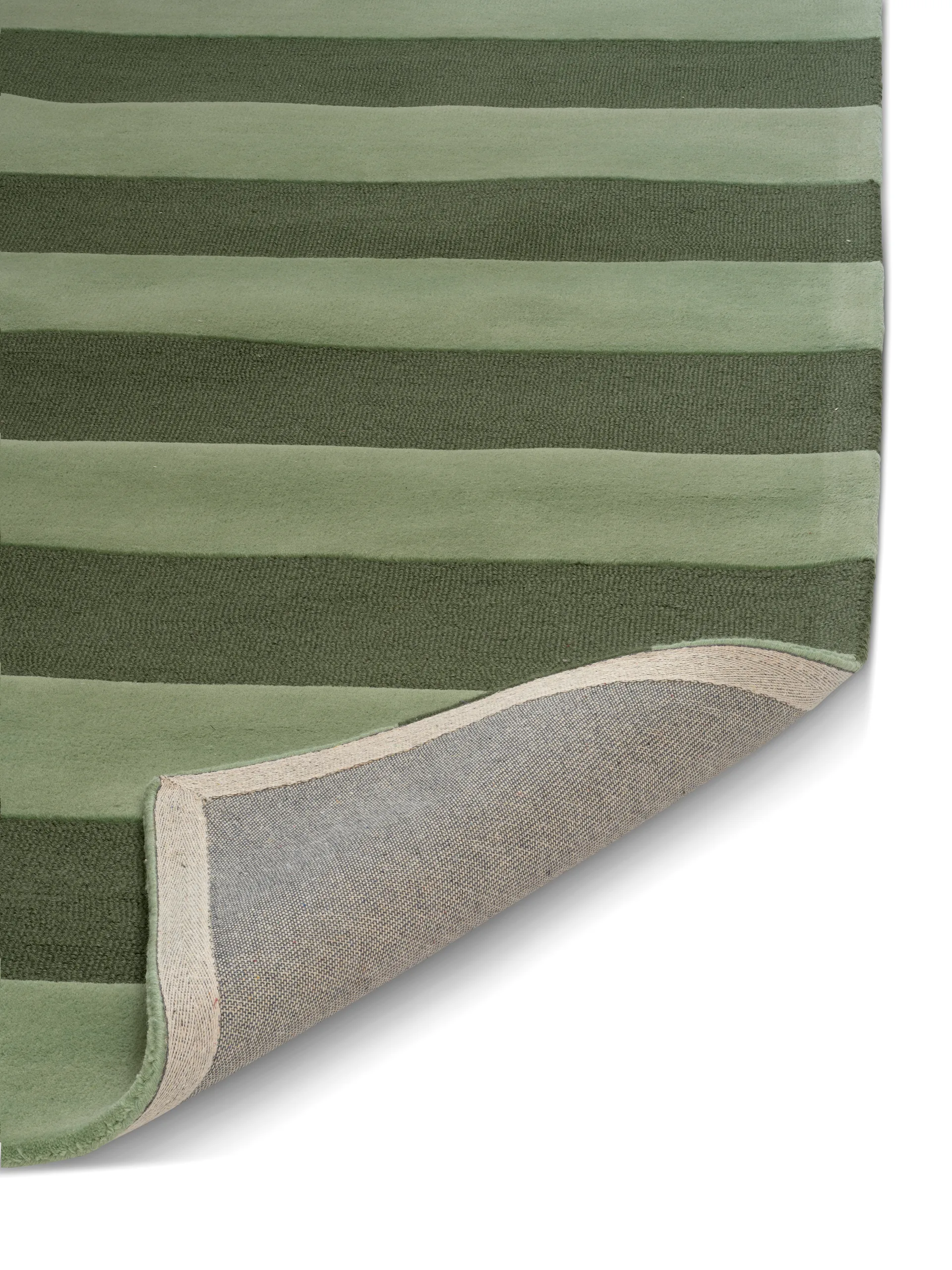 Stripe Boucle χαλί, Green, 200x300 cm Classic Collection
