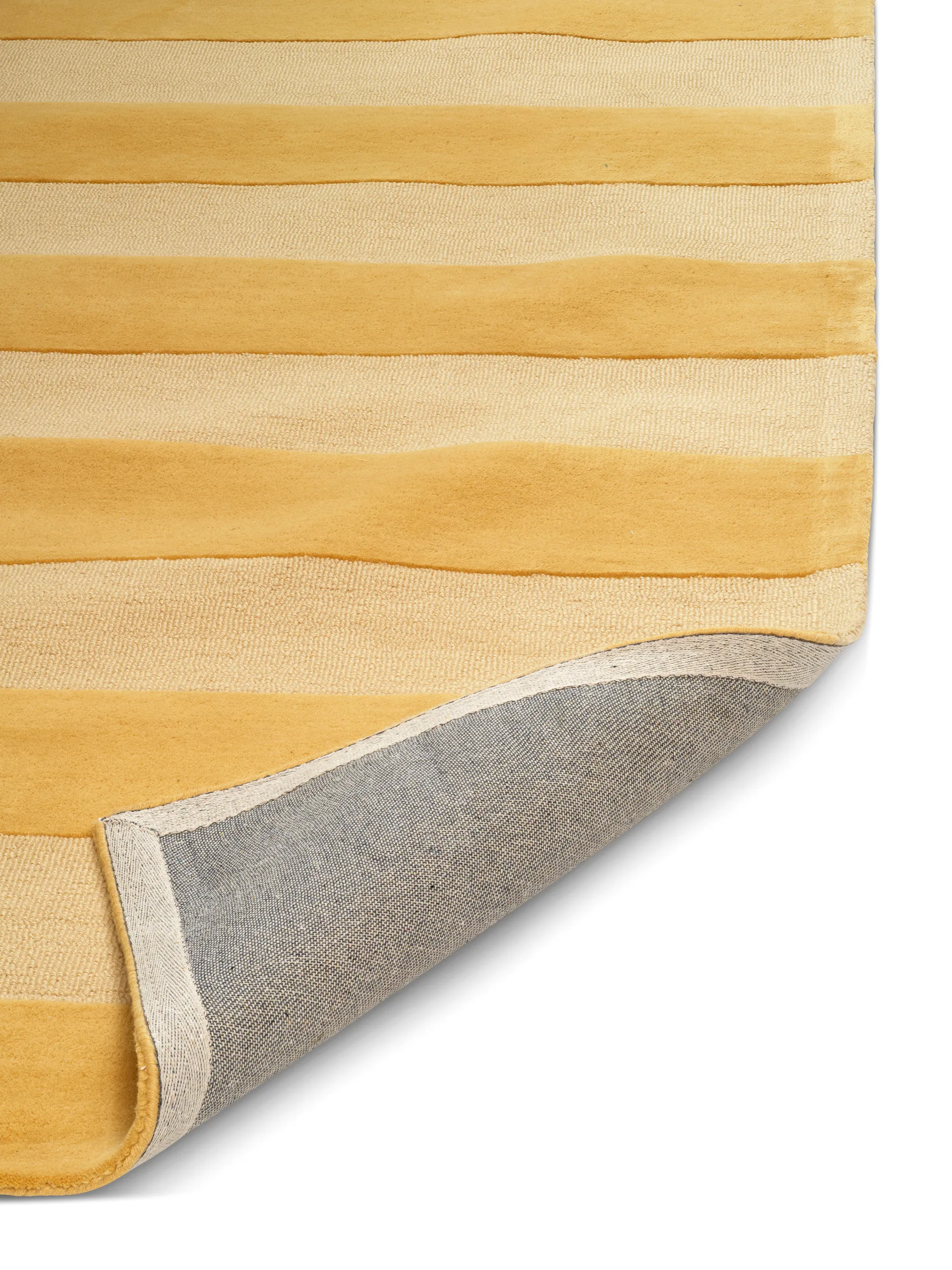 Stripe Boucle χαλί, Yellow, 200x300 cm Classic Collection