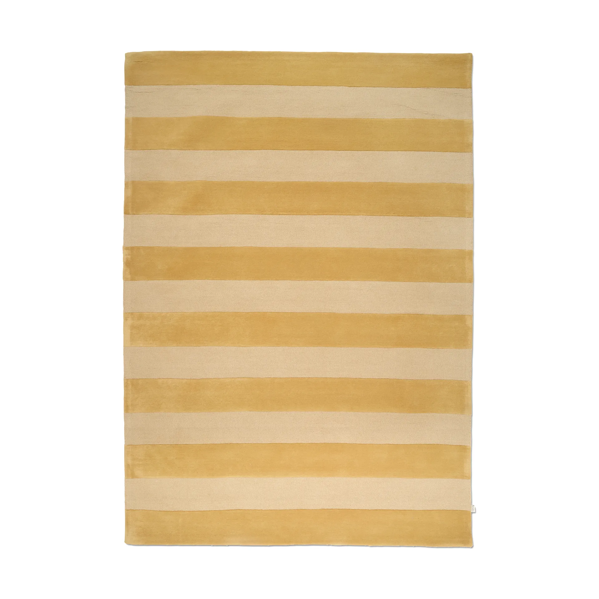 Stripe Boucle χαλί, Yellow, 250x350 cm Classic Collection