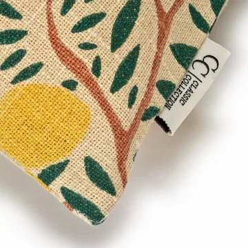 Κάλυμμα μαξιλαριού Sunny citrus 50x50 cm - Σκούρο πράσινο - Classic Collection