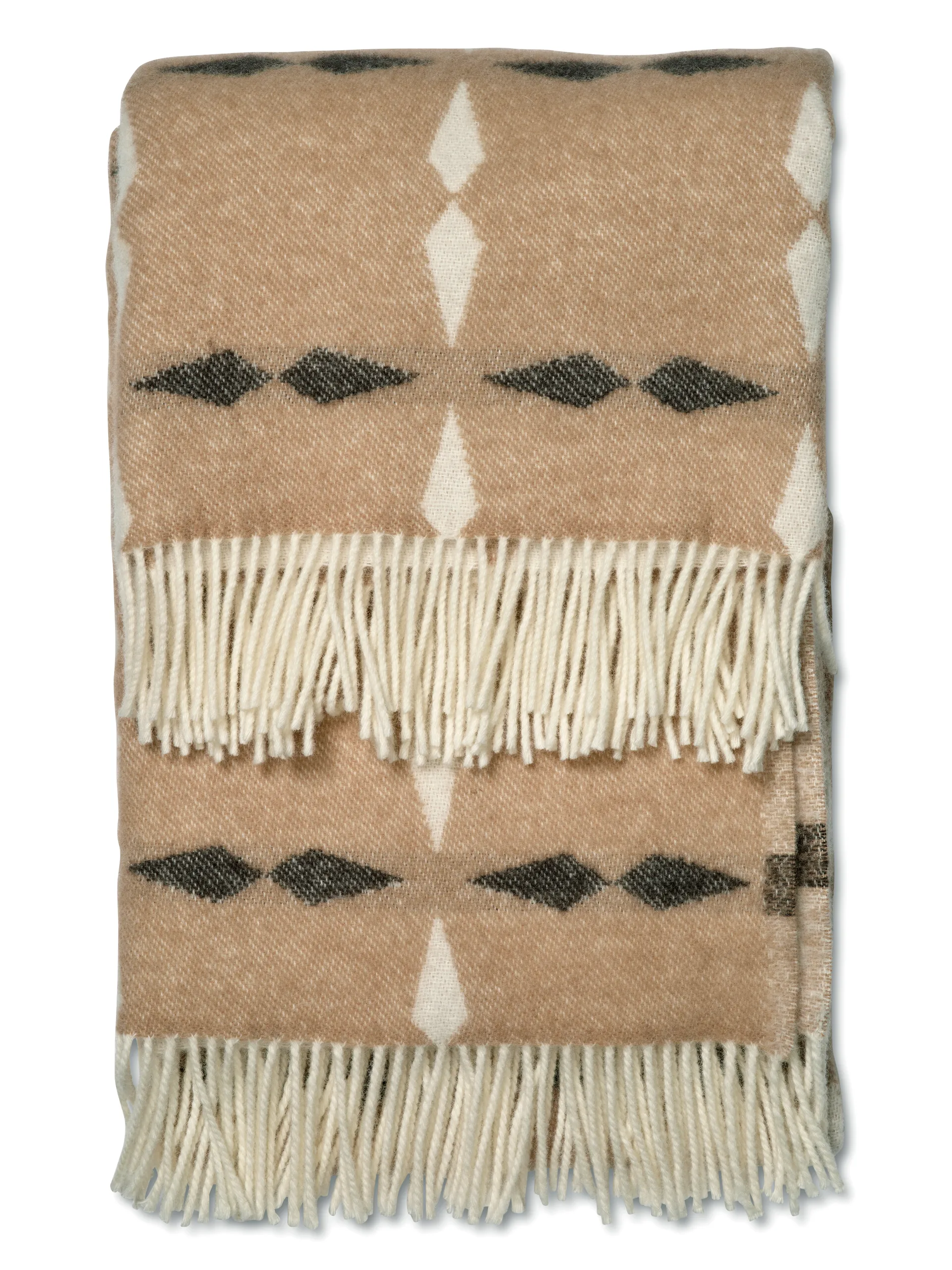 Tile ριχτάρι 130x180 cm, Μπεζ Classic Collection