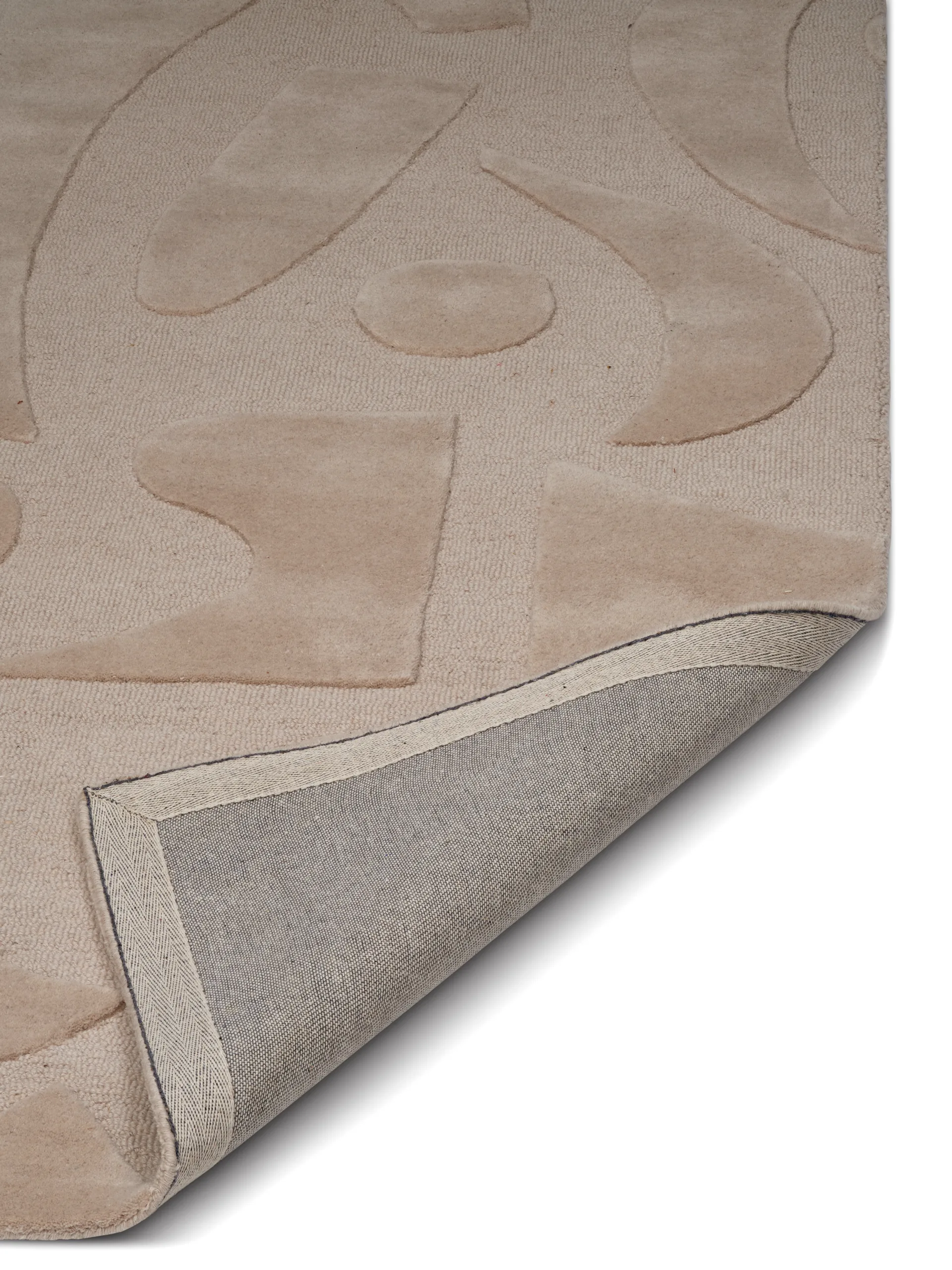 Vivid μάλλινο χαλί 250x350 cm, Μπεζ Classic Collection