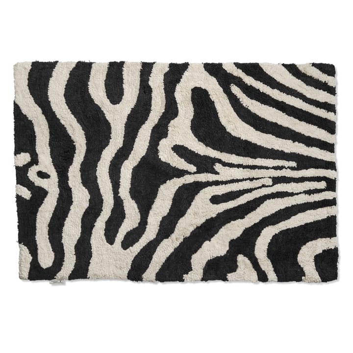 Zebra χαλάκι μπάνιου 60x90 cm
 - μαύρο και λευκό - Classic Collection
