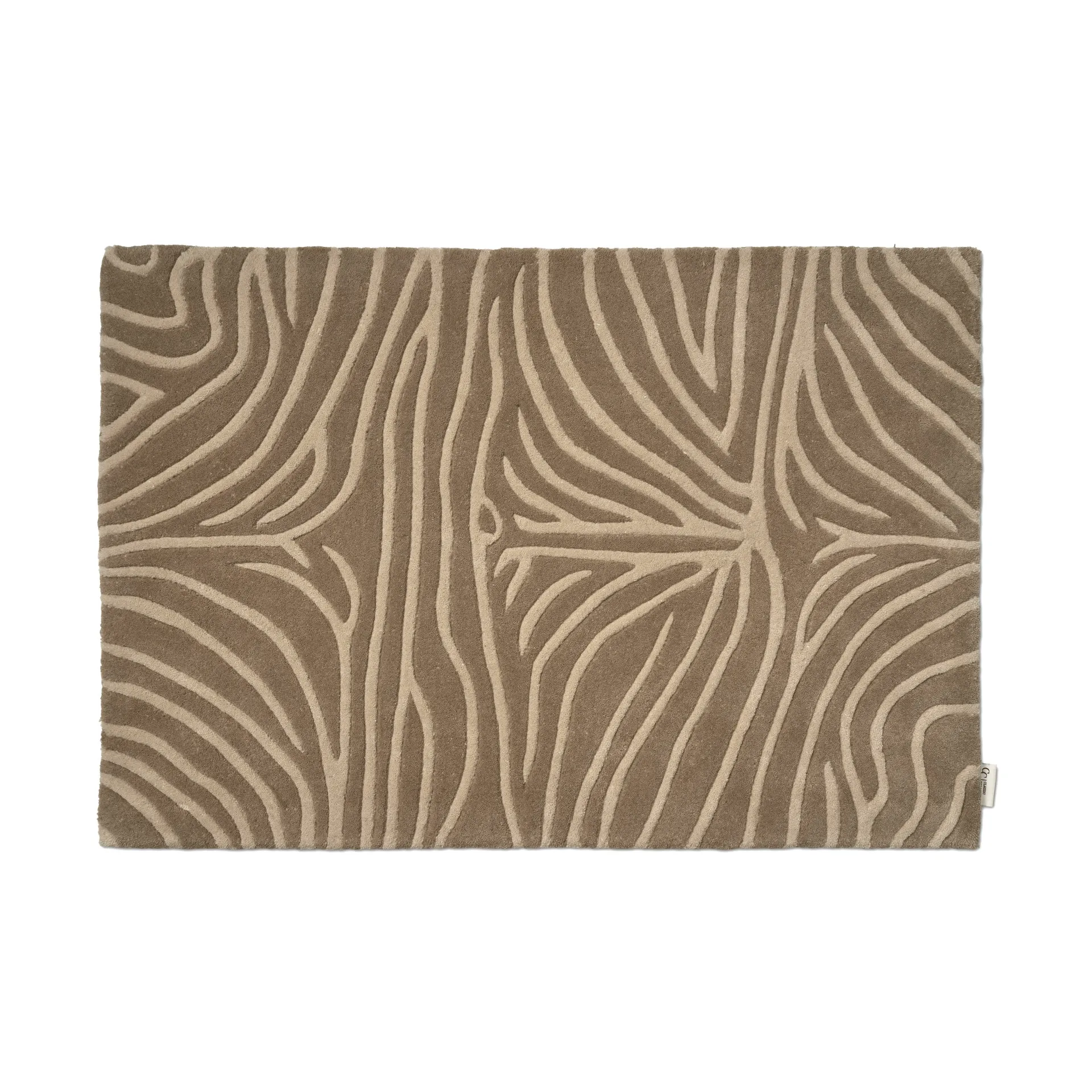 Zebra πατάκι πόρτας, Beige, 60x90 εκ. Classic Collection