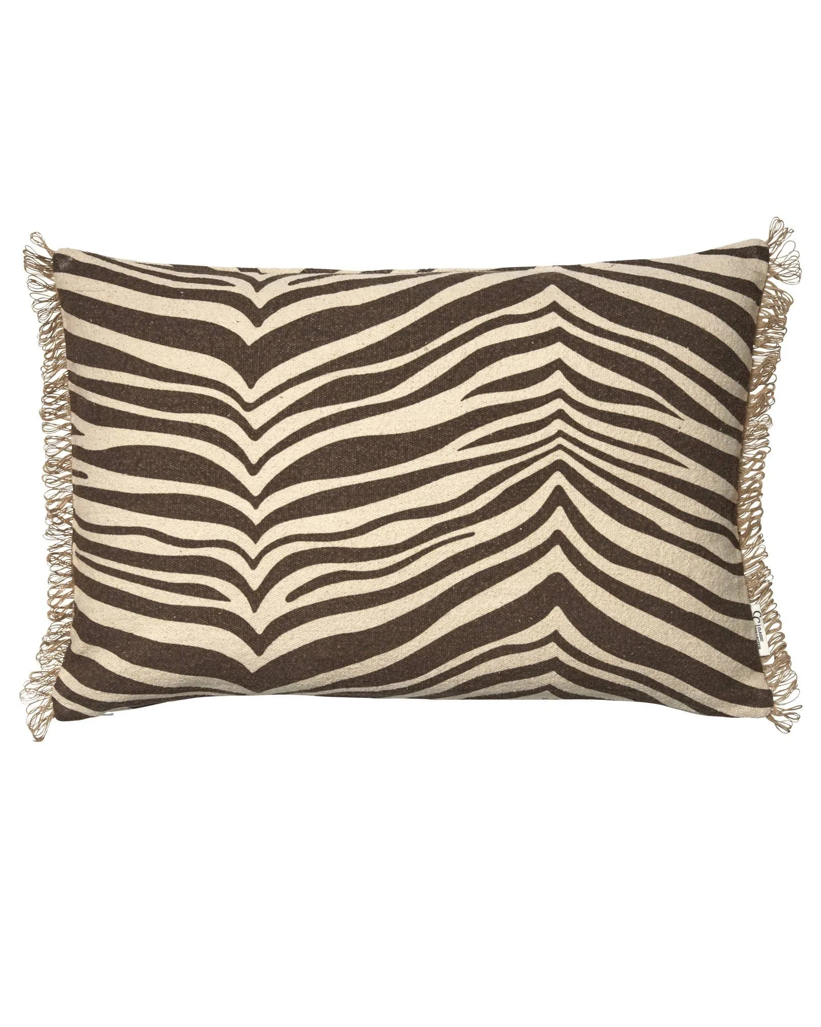 Zebra μαξιλάρι, Καφέ-natural, 40x60 εκ. Classic Collection