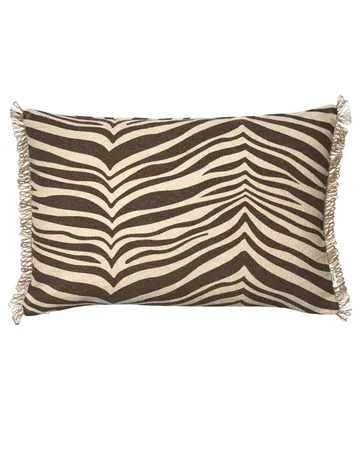 Zebra μαξιλάρι - Καφέ-natural, 40x60 εκ. - Classic Collection