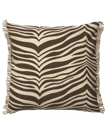 Zebra μαξιλάρι - Καφέ-natural, 50x50 εκ. - Classic Collection