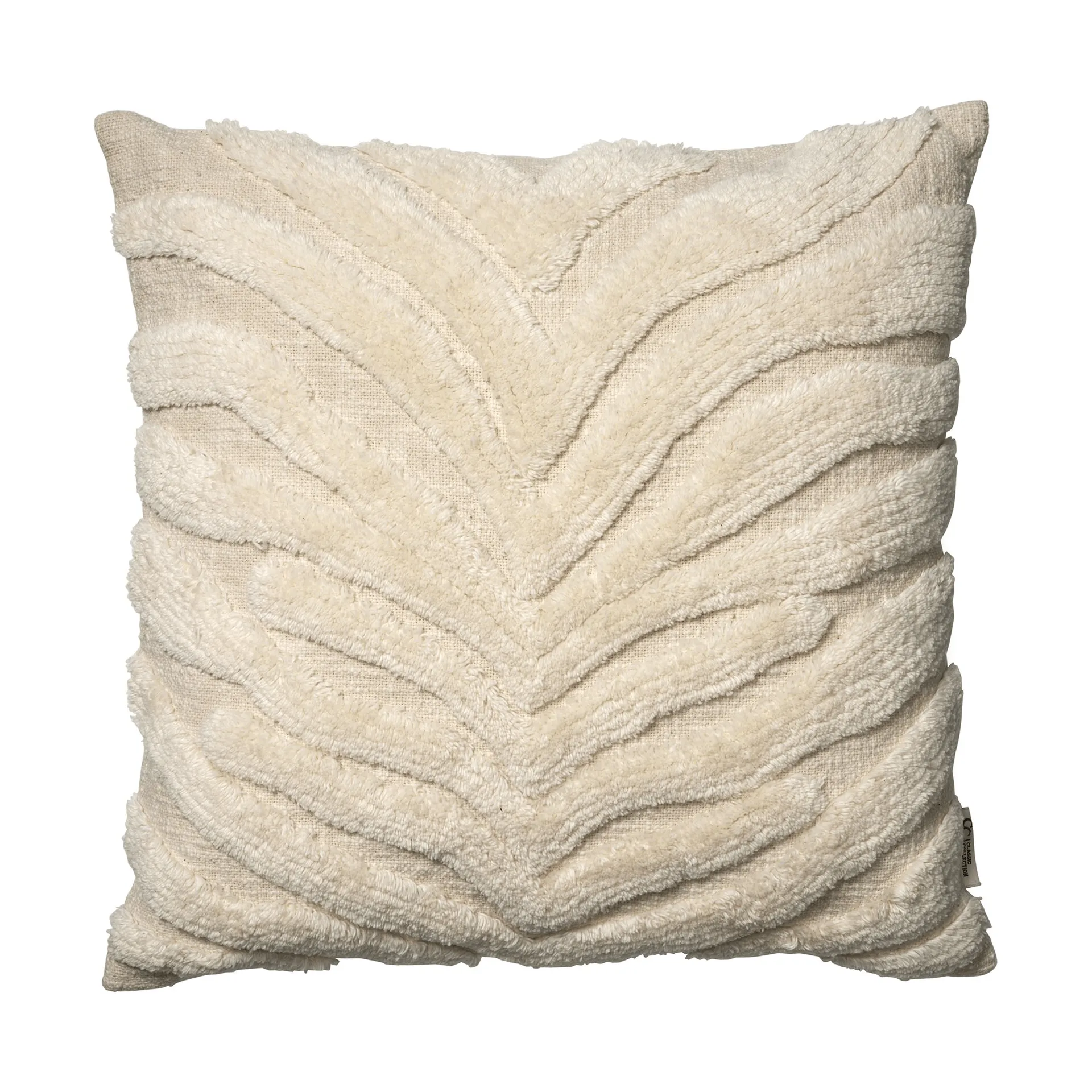 Zebra Tuft κάλυμμα μαξιλαριού, Off white, 50x50 εκ. Classic Collection