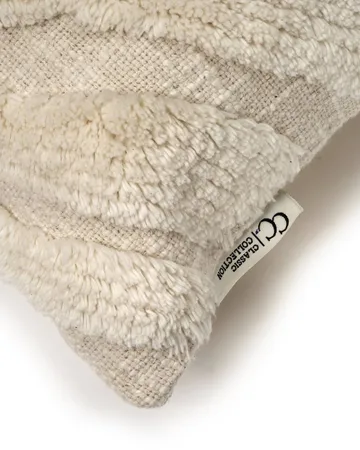 Zebra Tuft κάλυμμα μαξιλαριού - Off white, 50x50 εκ. - Classic Collection
