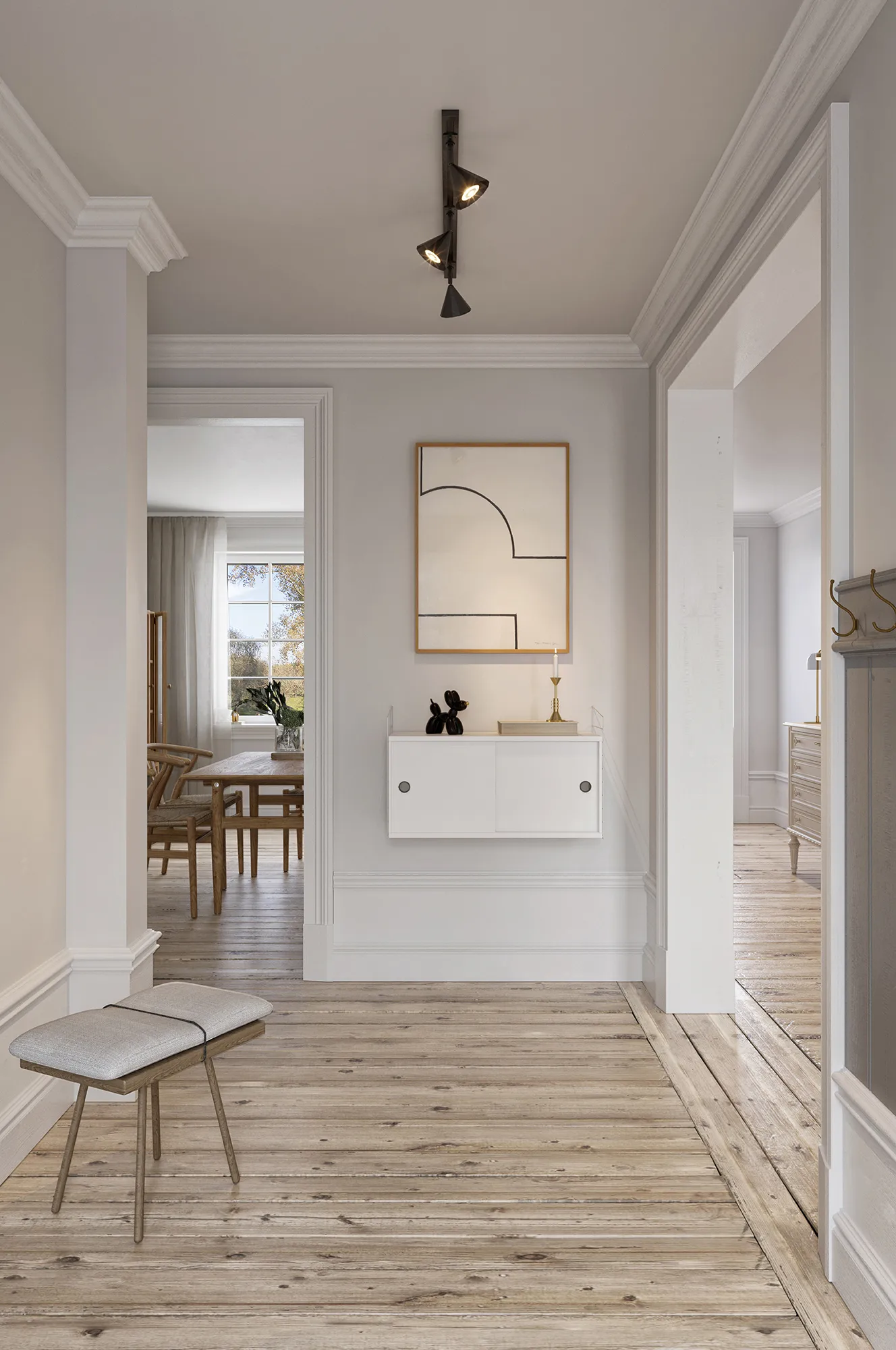 Rain 10 προβολέας οροφής, Black CO Bankeryd