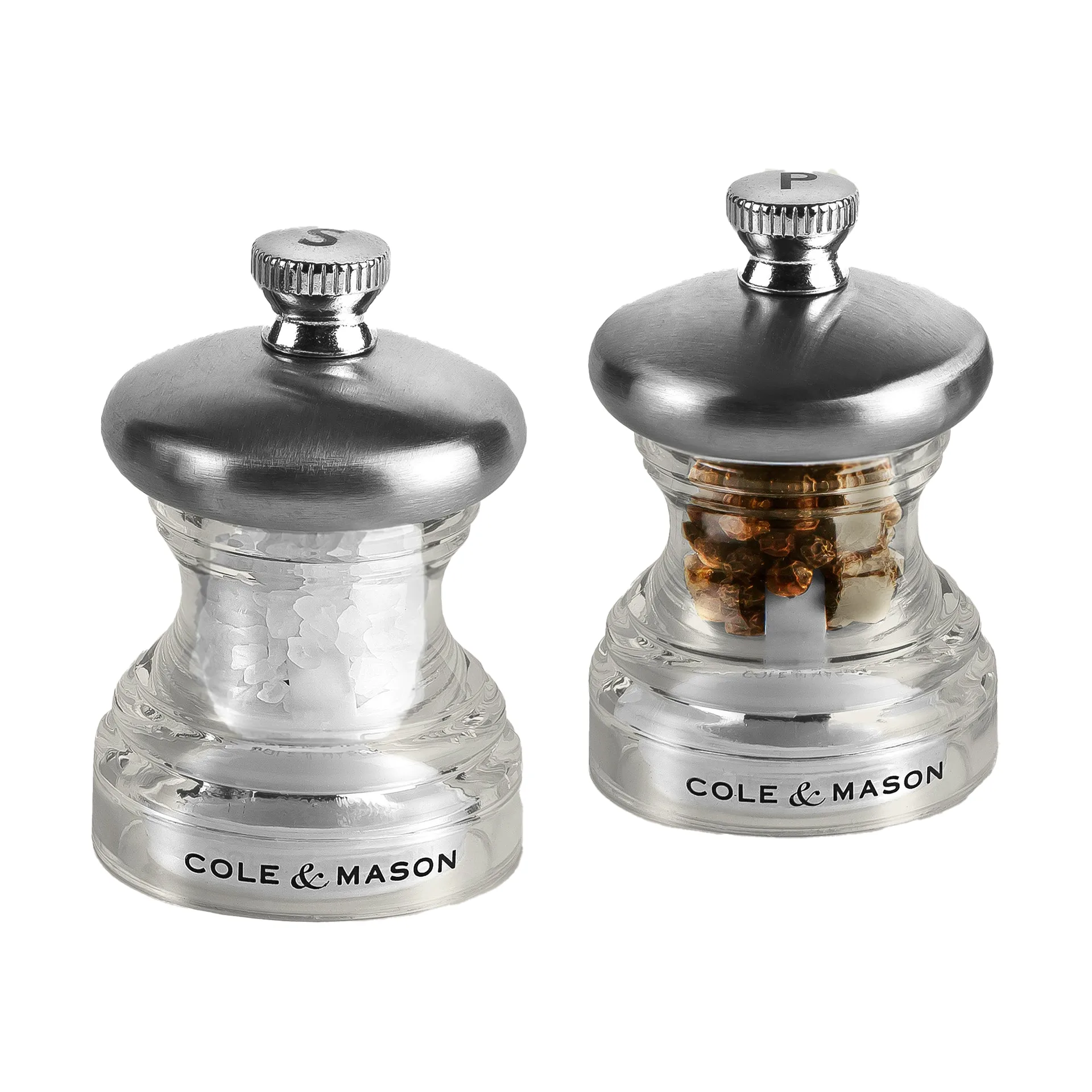 Button μύλοι αλατιού & πιπεριού 6,5 cm της Cole & Mason → NordicNest.gr