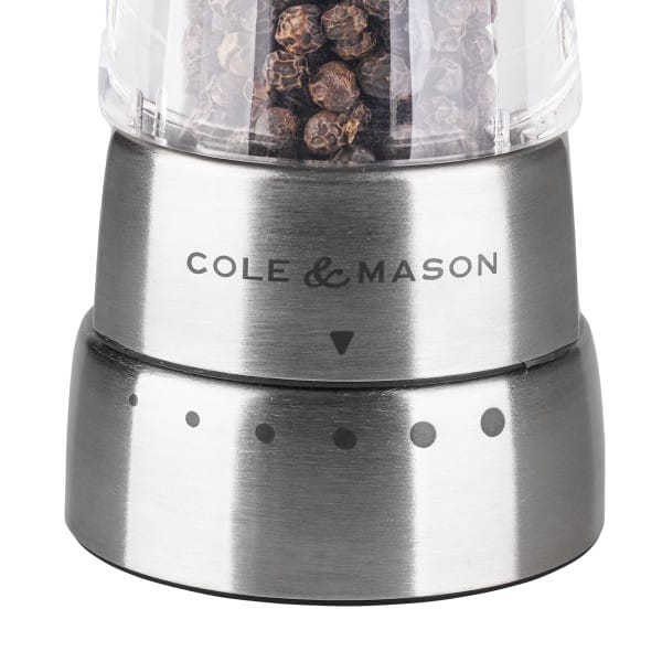 Σετ μύλων αλατιού και πιπεριού Cole & Mason Derwent 19 εκ., Ασήμι Cole & Mason