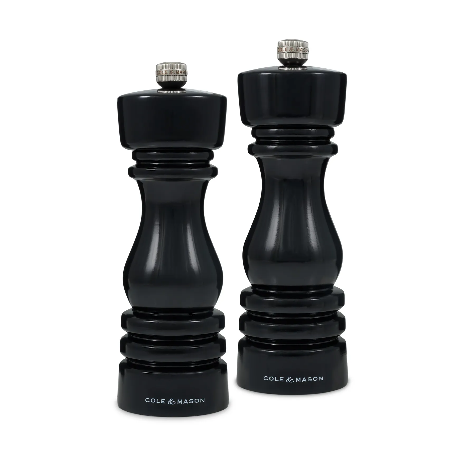 Σετ μύλων αλατιού και πιπεριού Gloss London, 18 cm Cole & Mason