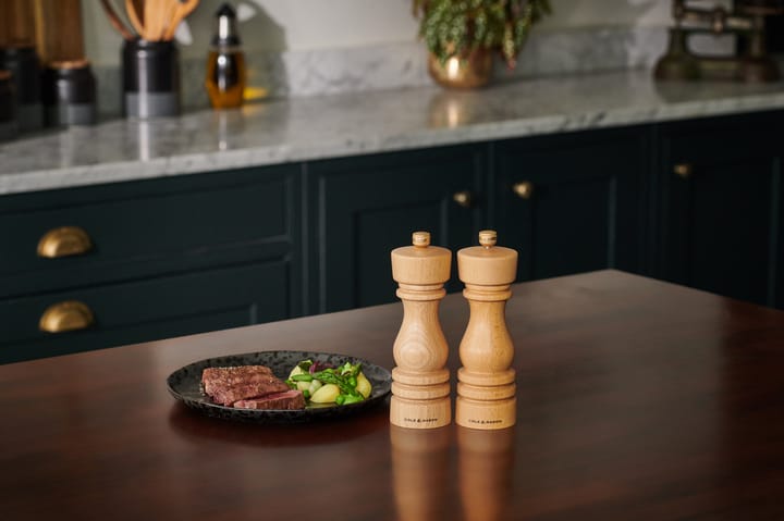 Σετ μύλων αλατιού και πιπεριού London 18 cm, Φυσικό Cole & Mason