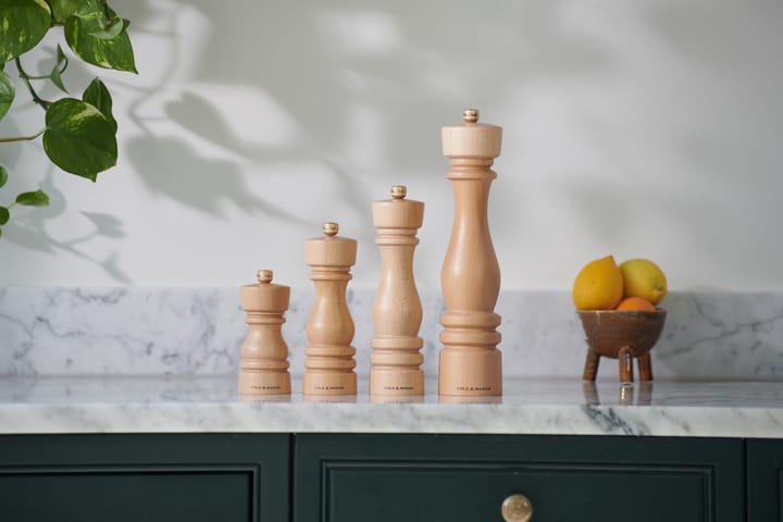 Σετ μύλων αλατιού και πιπεριού London 18 cm, Φυσικό Cole & Mason