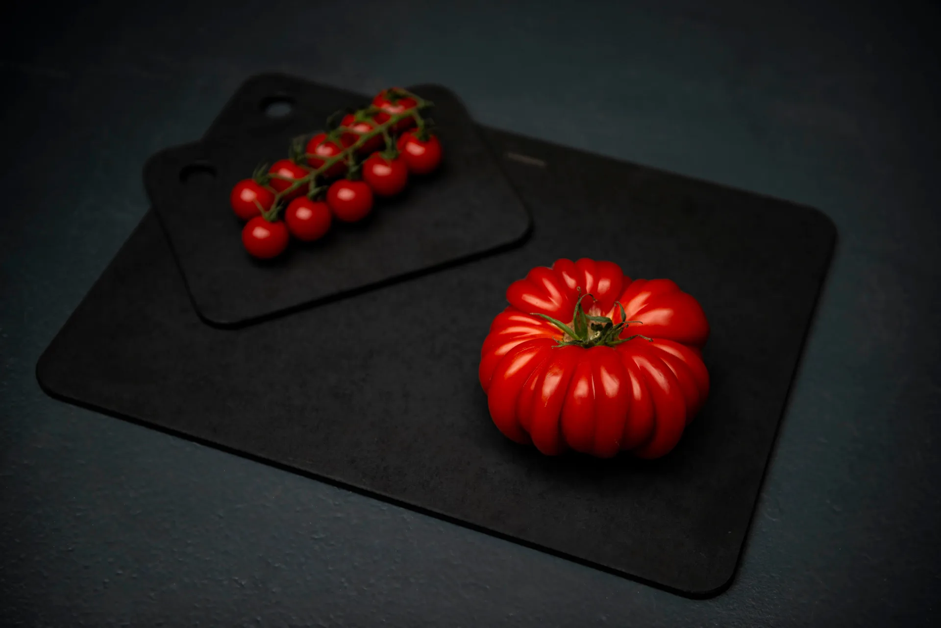 Combekk ξύλινη επιφάνεια κοπής 2 τεμαχίων, Μαύρο Combekk