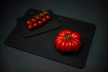 Combekk ξύλινη επιφάνεια κοπής 2 τεμαχίων - Μαύρο - Combekk