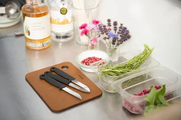 Combekk ξύλινη επιφάνεια κοπής 2 τεμαχίων - Καφέ - Combekk