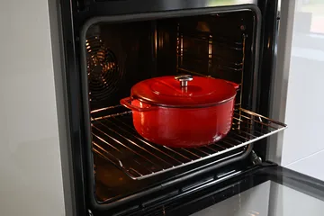 Combekk Εμαγιέ χύτρα από χυτοσίδηρο Ø24 εκ. - Cherry - Combekk