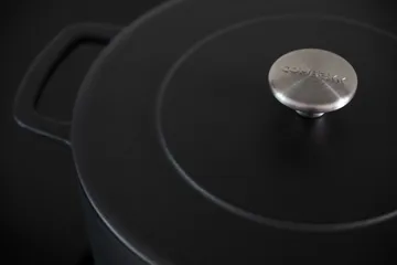 Combekk Εμαγιέ χύτρα από χυτοσίδηρο Ø24 εκ. - Μαύρο - Combekk