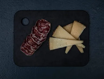 Combekk ξύλινη επιφάνεια κοπής 3 τεμαχίων - Μαύρο - Combekk