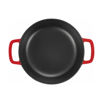 Combekk Εμαγιέ χύτρα από χυτοσίδηρο Ø32 εκ. - Cherry-silver knob - Combekk