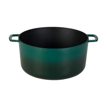 Combekk Εμαγιέ χύτρα από χυτοσίδηρο Ø32 εκ. - Holly Green-gold πόμολο - Combekk