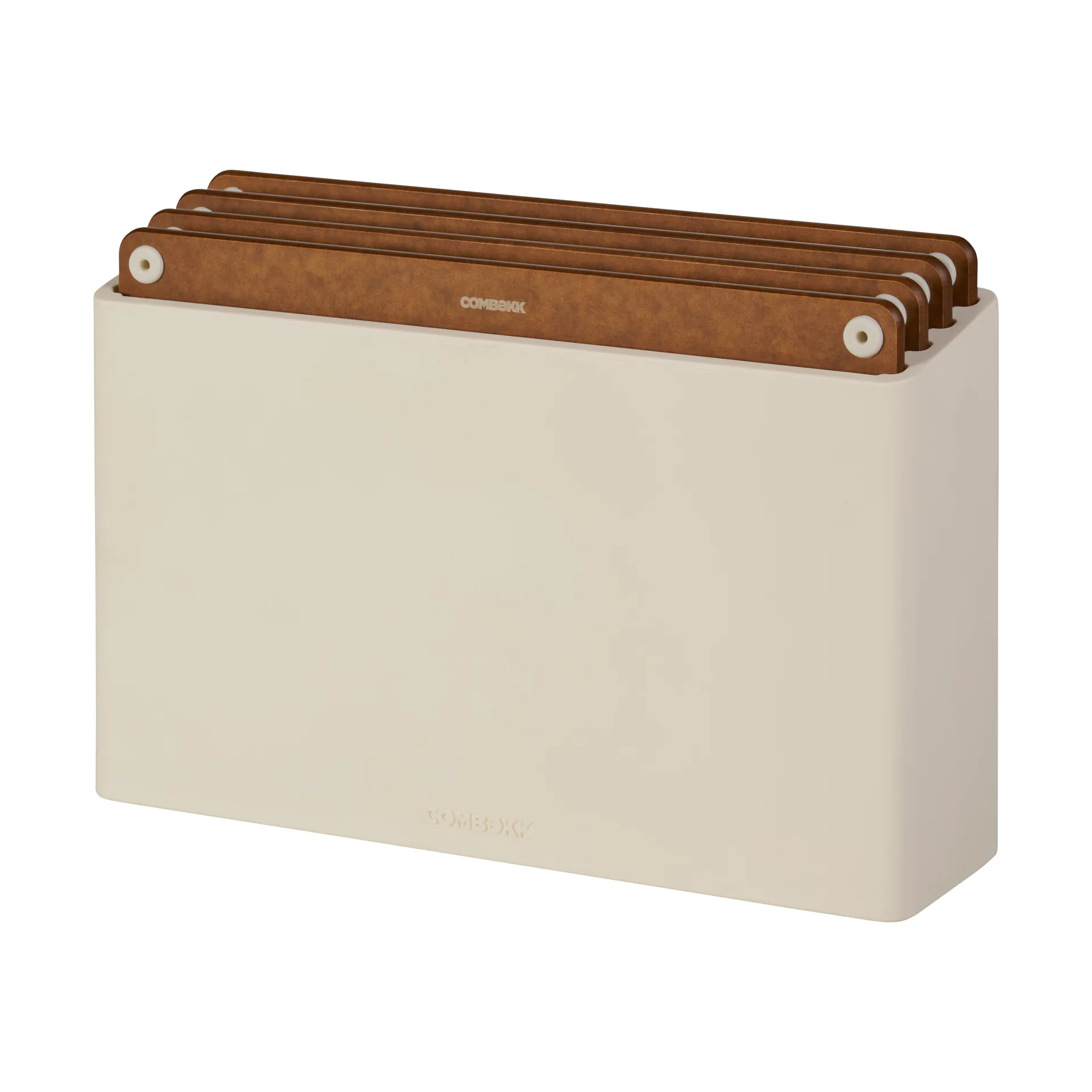 Combekk επιφάνεια κοπής 5 τεμάχια, Sand-brown Combekk