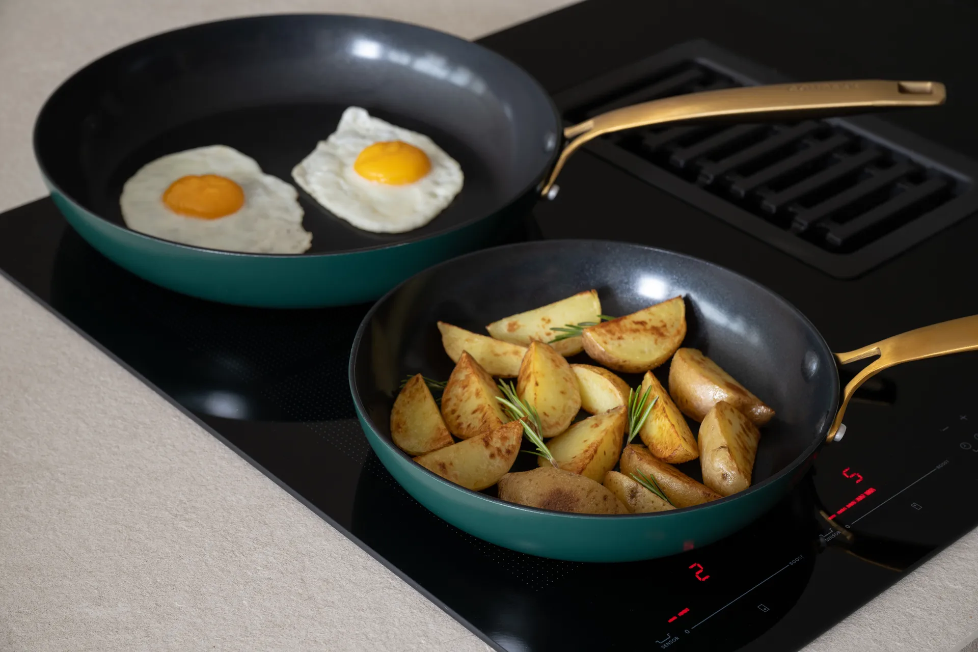 Σετ τηγανιών Combekk Element 2 τεμαχίων, Holly Green Combekk