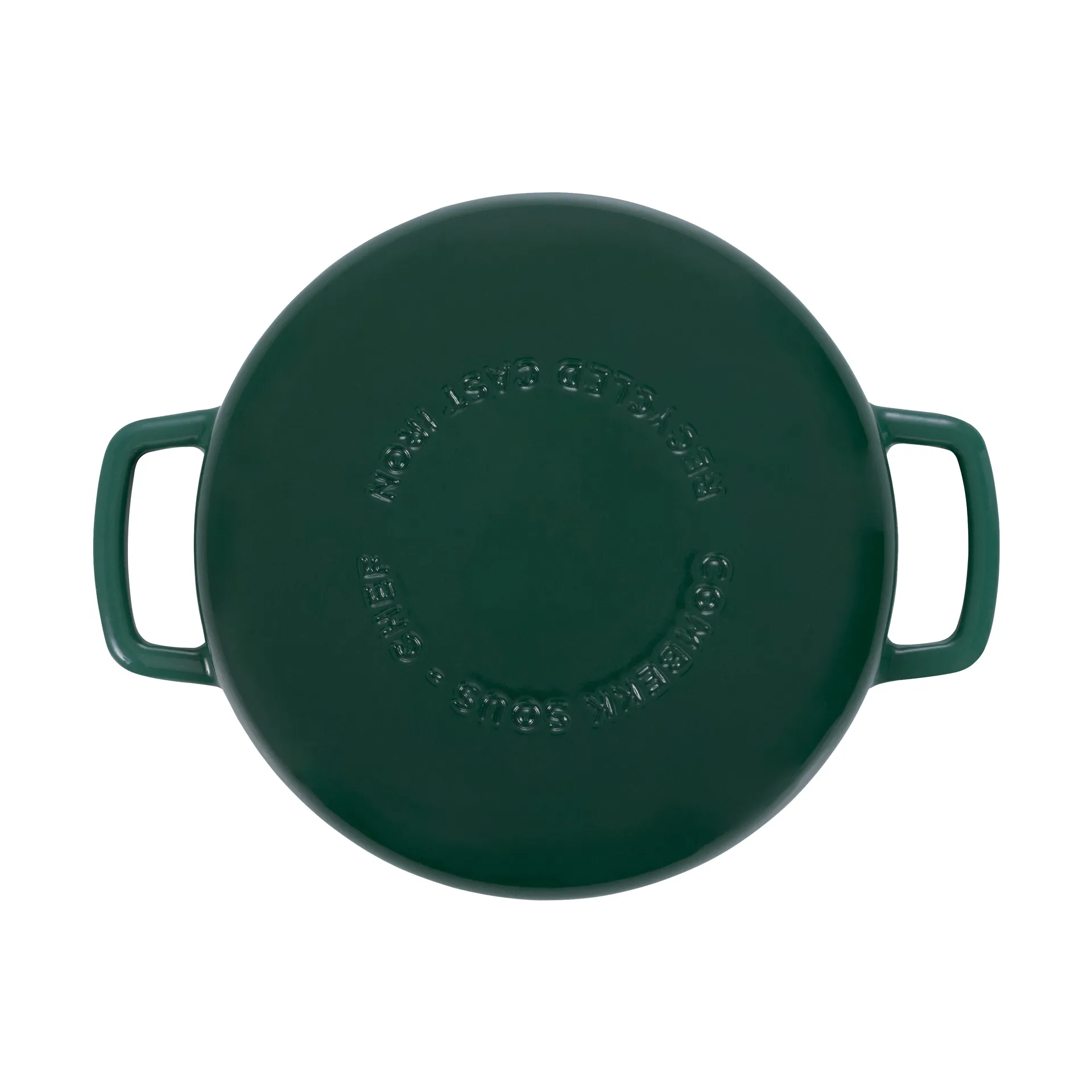 Combekk Enameled τηγάνι από χυτοσίδηρο Ø24 εκ., Holly Green Combekk