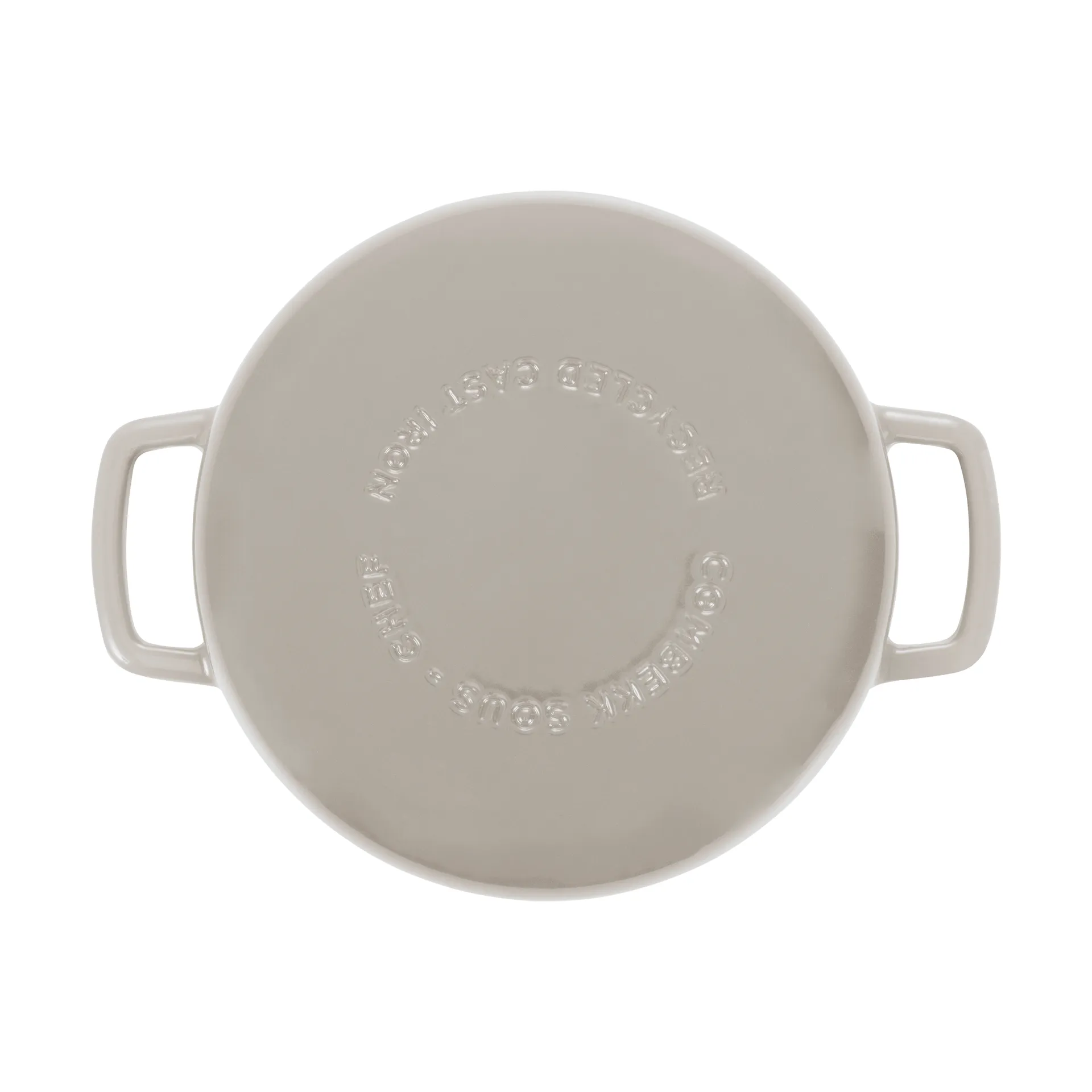 Combekk Enameled τηγάνι από χυτοσίδηρο Ø24 εκ., Sand Combekk