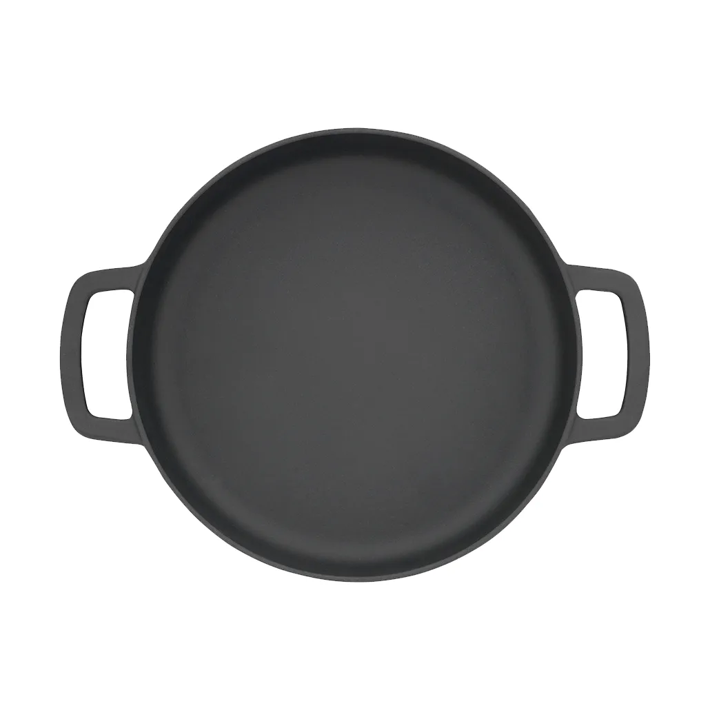 Combekk Enameled τηγάνι από χυτοσίδηρο Ø24 εκ., Μαύρο Combekk