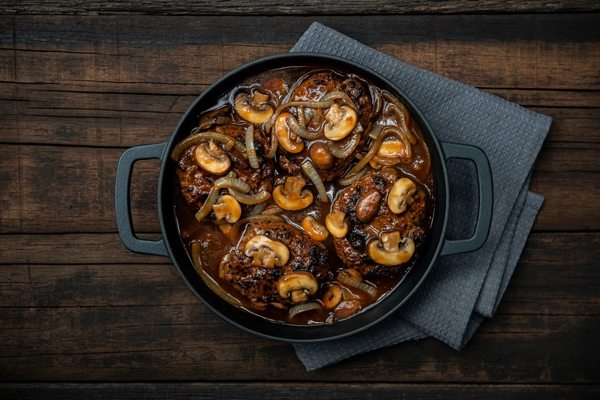 Combekk Enameled τηγάνι από χυτοσίδηρο Ø24 εκ., Μαύρο Combekk