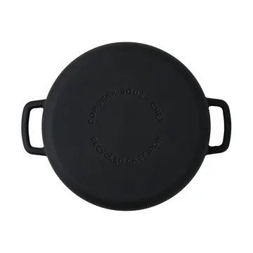 Combekk Enameled τηγάνι από χυτοσίδηρο Ø28 εκ. - Matt Black - Combekk