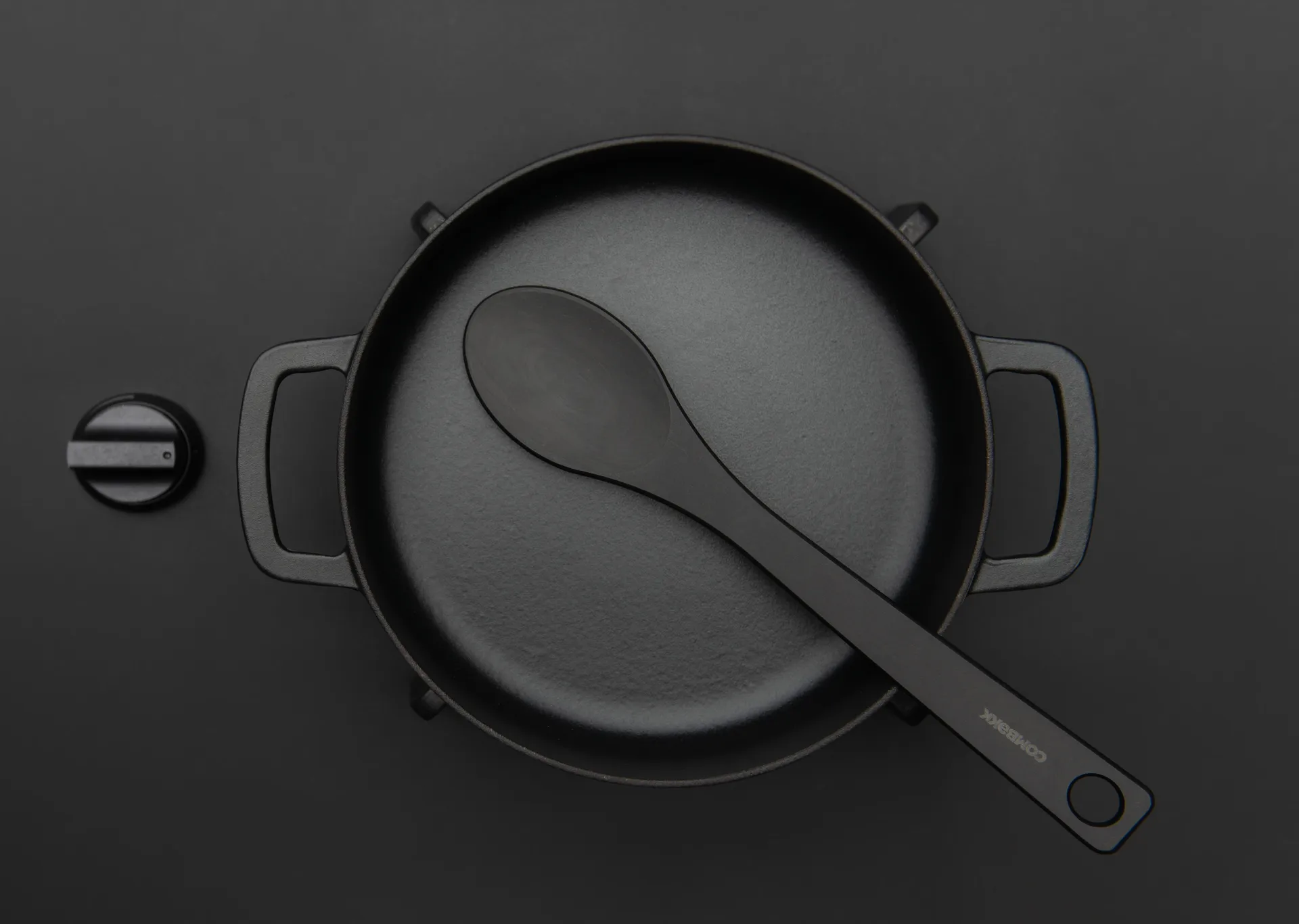 Combekk κουτάλα κατσαρόλας από ξυλόινες, Μαύρο Combekk