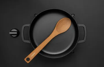 Combekk κουτάλα κατσαρόλας από ξυλόινες - Καφέ - Combekk