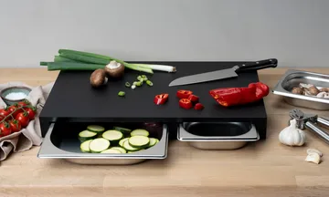 Duracore ξύλο κοπής 2 συρτάρια - 49,5x32,5 - Continenta