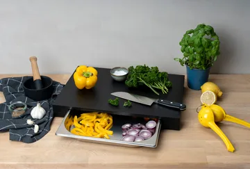 Duracore ξύλο κοπής με συρτάρι - 48x32,5 - Continenta