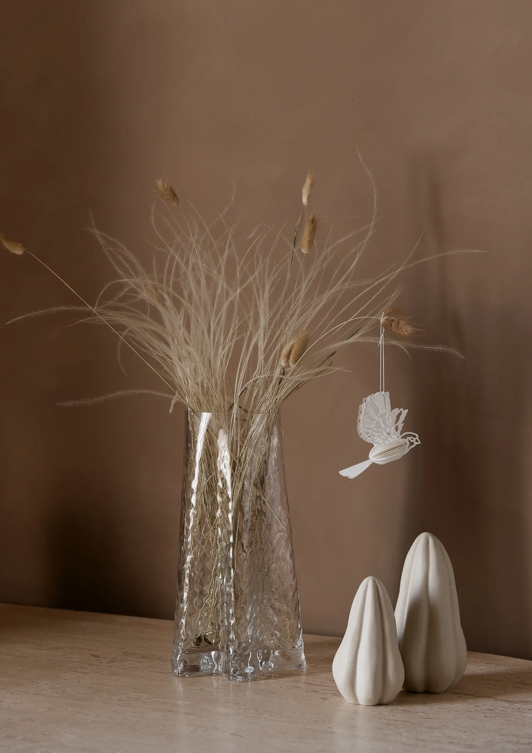 Γλυπτό Έντεν 13 εκατοστά, Βανίλια Cooee Design