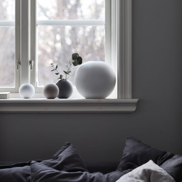 Ball βάζο λευκό, 20 cm Cooee Design